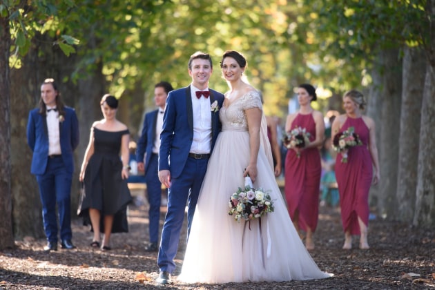 Open shade can be really useful when making portraits on a wedding day, but it is important to understand where the light is coming from to avoid dark shadows in the eyes and face.