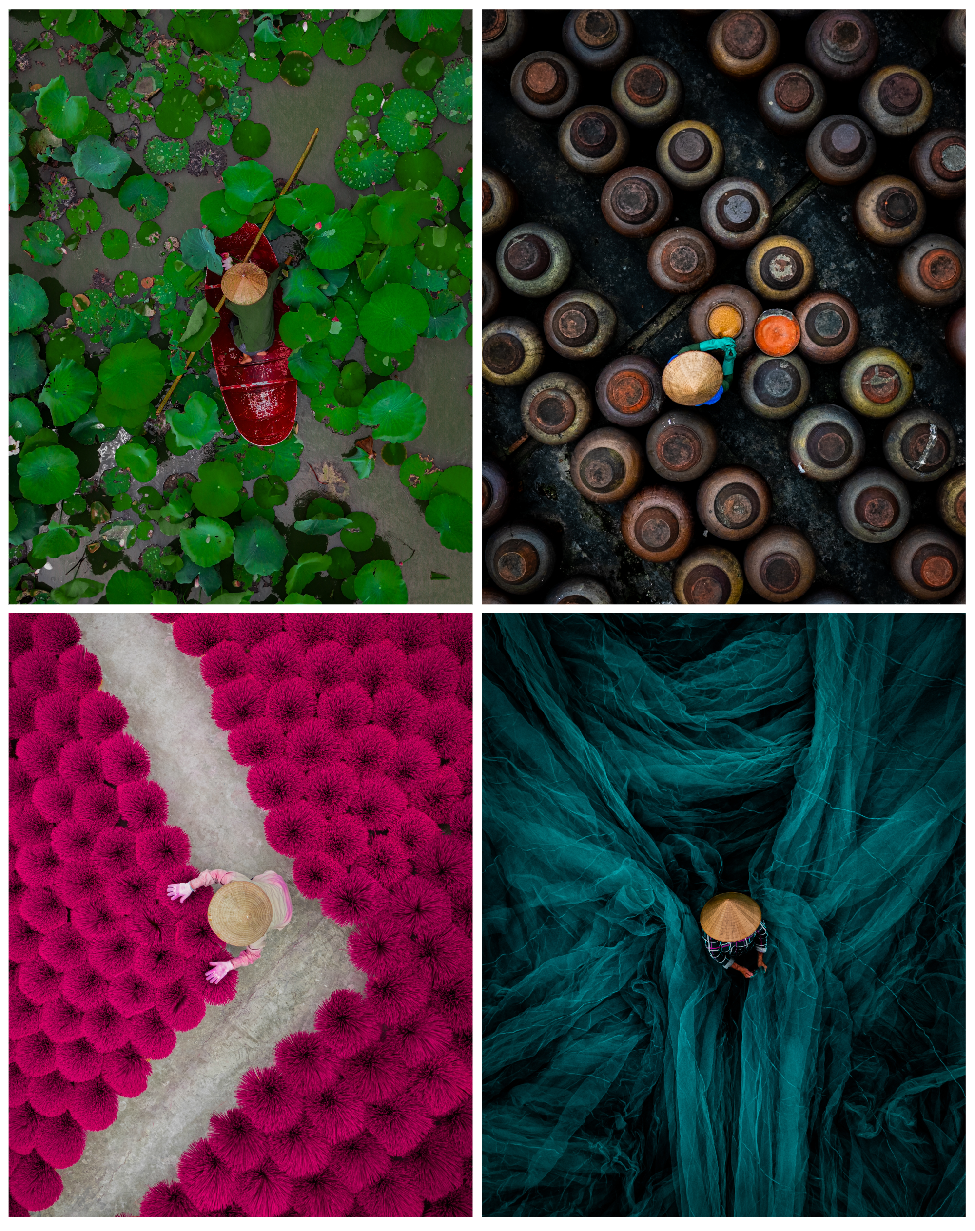 Aerial category winner, Ben Wood, Taken from above.