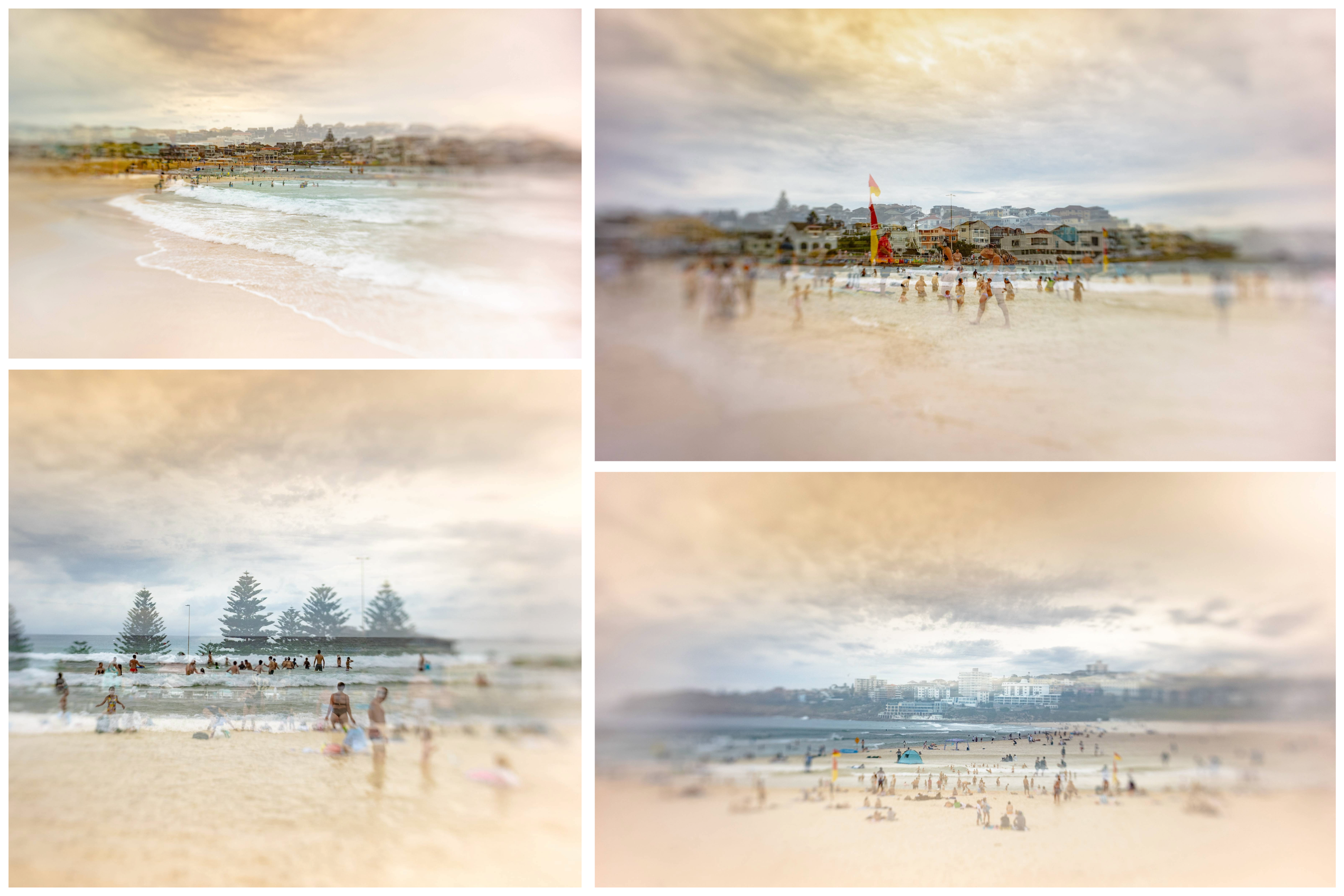 Landscape category runner-up, Kate Stock, Bondi impressions.